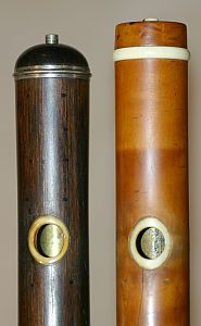 flute, as on the Prowse